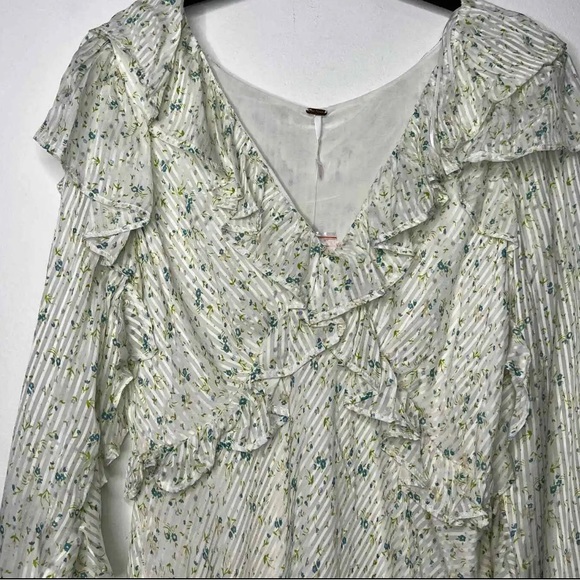 FREE PEOPLE Sweetest Thing Ruffle Mini Dress - Picture 6 of 14